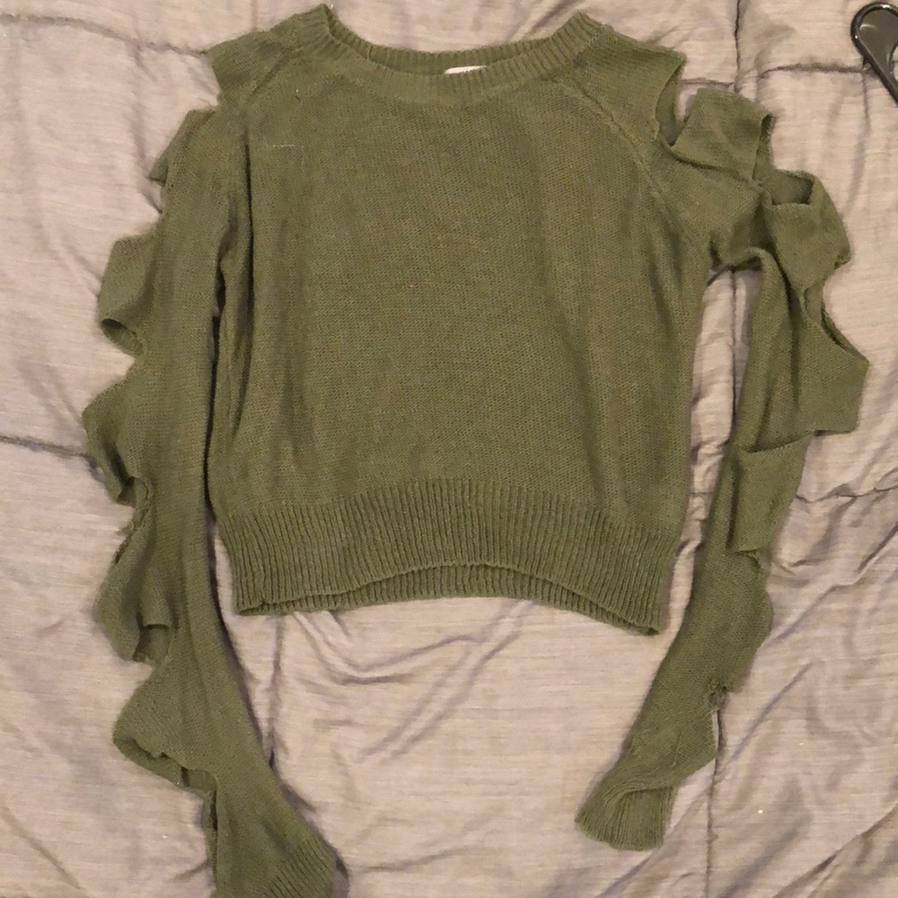 Cropped sweater